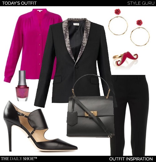 Today’s Outfit - JIMMY CHOO on THE DAILY SHOE™ Today’s Outfit - JIMMY CHOO on THE DAILY SHOE™