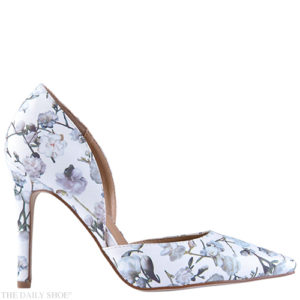 Madison Elle Floral Satin Court Heels