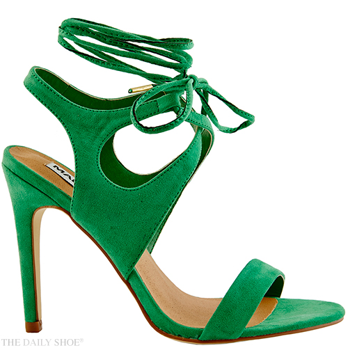 MADISON "PAGE" HEELS IN GREEN