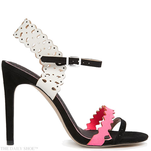 MAIN IMAGE - Posey Pink Heeled Sandals by MISS KG