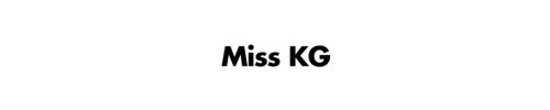 CLICK LOGO FOR MORE BY MISS KG on THE DAILY SHOE™