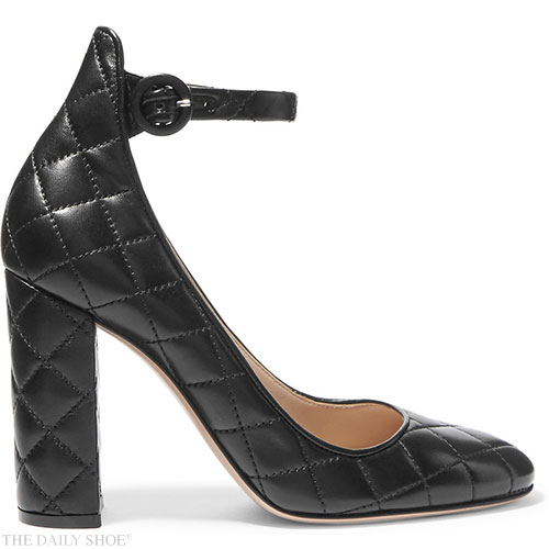 GIANVITO ROSSI Quilted leather pumps