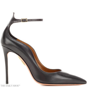 AQUAZZURA Dolce Vita 105 leather pumps