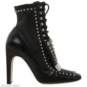 Sergio Rossi Metal Plaque Boots