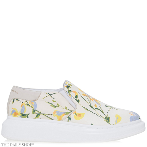 ALEXANDER MCQUEEN Floral Printed Loafers