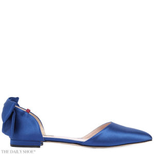 SJP BY SARAH JESSICA PARKER 10mm Awaken Bow Satin D'orsay Flats