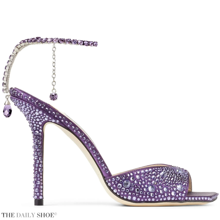 LUELLA Crystal Bow Court Heels